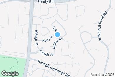 Map image of the property - 457 Griffon Dr