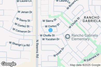 Map image of the property - 15441 W Cameron Dr