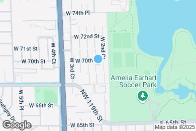 Map image of the property - 6955 W 2nd Ln