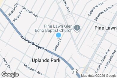 Map image of the property - 3723 Sylvan Pl