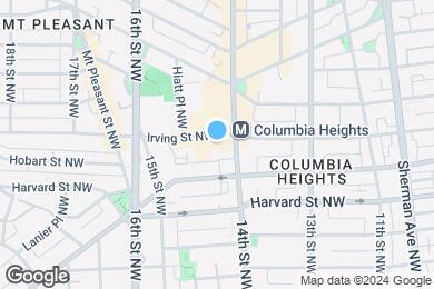 Map image of the property - Highland Park at Columbia Heights Metro