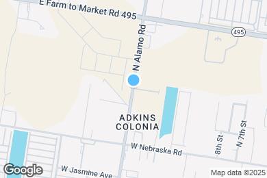 Map image of the property - 936 N Alamo Rd