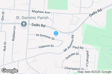 Map image of the property - 4348 St Dominic Dr