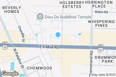 Map image of the property - 130 E Nine Mile Rd