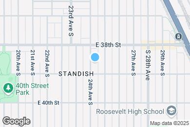 Map image of the property - 3839 24th Ave S