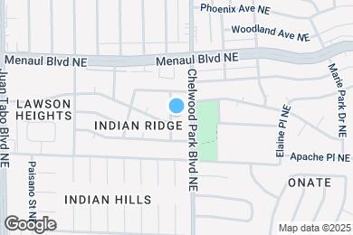 Map image of the property - 2200 Cleopatra Pl NE