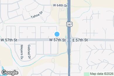 Map image of the property - 221 W 57th St