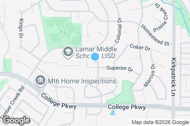 Map image of the property - 5005 Colonial Dr