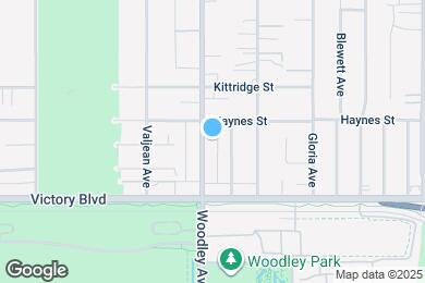 Map image of the property - 6462 Woodley Ave