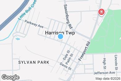 Map image of the property - 2703 Harbison St