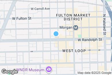 Map image of the property - 1104 W Randolph St