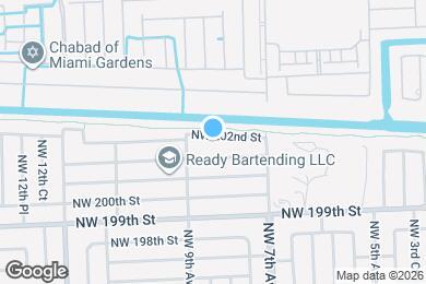 Map image of the property - 840 NW 202nd St