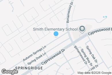 Map image of the property - 2807 Autumn Springs Ln