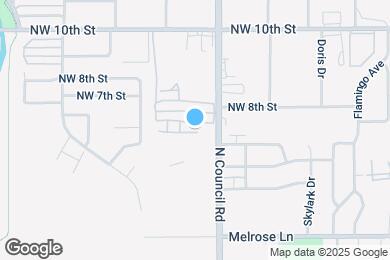 Map image of the property - 8005 NW 7th Ter