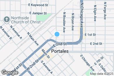 Map image of the property - 119 S Boston Ave