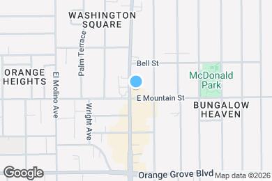Map image of the property - 934 N Lake Ave