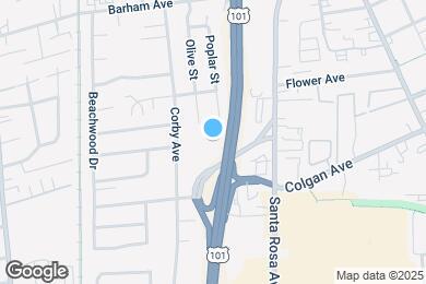 Map image of the property - 1709 Corby Ave