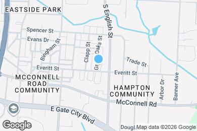 Map image of the property - 815 Green Oaks St