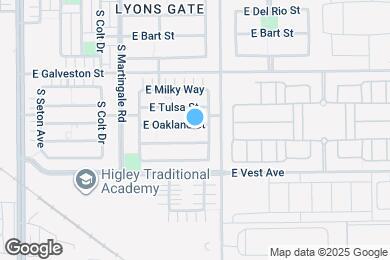 Map image of the property - 3539 E Oakland St