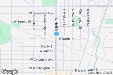 Map image of the property - 804 N Neil St