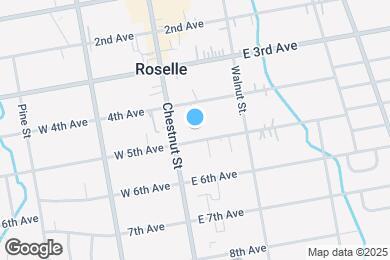 Map image of the property - 5th Ave Apartments