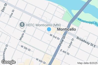 Map image of the property - Rivertown Apartments