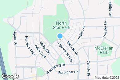 Map image of the property - 613 North Star Dr