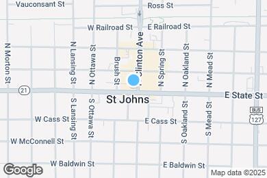 Map image of the property - 101 N Clinton Ave