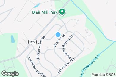 Map image of the property - 2036 Blue Iris Dr