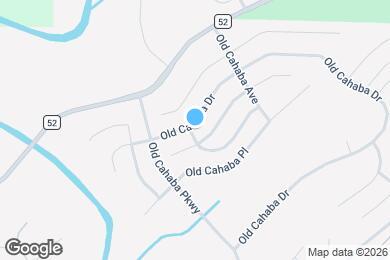 Map image of the property - 640 Old Cahaba Dr