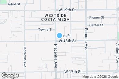 Map image of the property - 788 W 18th St