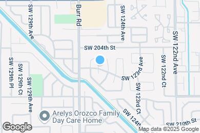 Map image of the property - 20581 SW 125th Ct