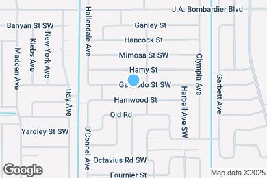 Map image of the property - 518 Gancedo St SW