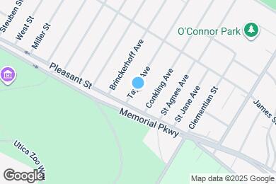 Map image of the property - 1671 Taylor Ave
