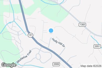 Map image of the property - 2750 Holly Hill Dr