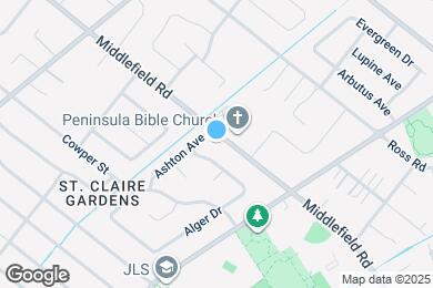 Map image of the property - 3428 Middlefield Rd