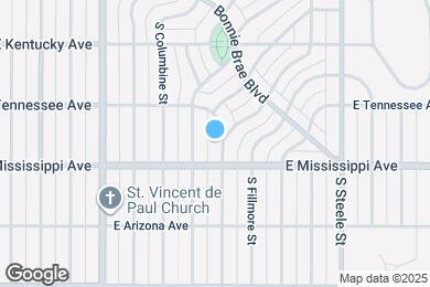 Map image of the property - 1065 S Clayton Way