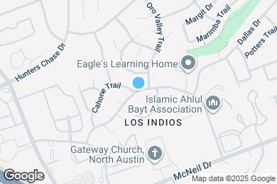 Map image of the property - 12401 Los Indios Trail