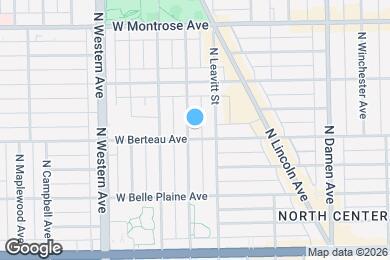 Map image of the property - 4207 North Bell Avenue