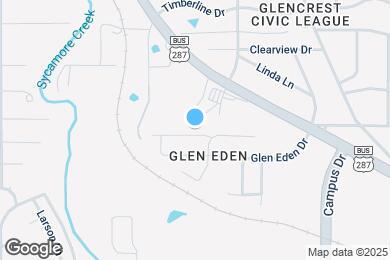Map image of the property - 2233 Sims Dr
