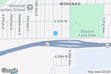 Map image of the property - 5757 26th Ave S