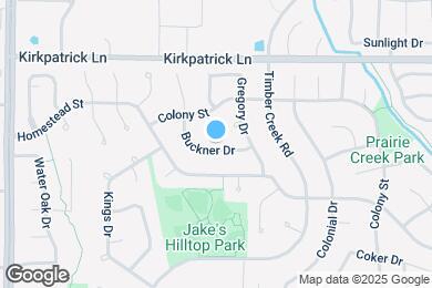 Map image of the property - 5320 Buckner Dr