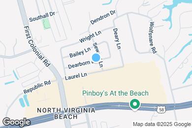 Map image of the property - 1621 Dearborn Dr