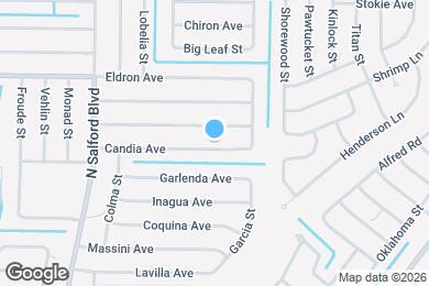 Map image of the property - 3620 Candia Ave