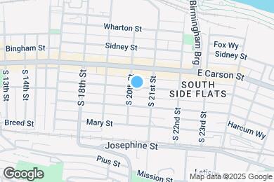 Map image of the property - 2008 Sarah St