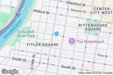 Map image of the property - 2122 Spruce St