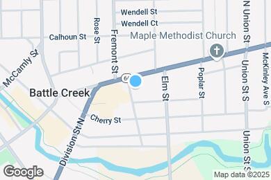 Map image of the property - 19 Penn St