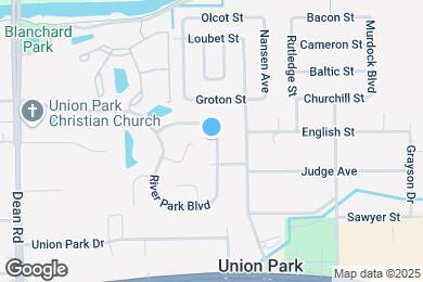 Map image of the property - 1965 River Park Blvd