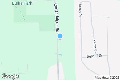 Map image of the property - 1720 Canandaigua Rd
