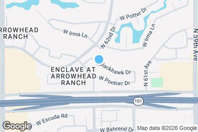 Map image of the property - 6241 W Blackhawk Dr
